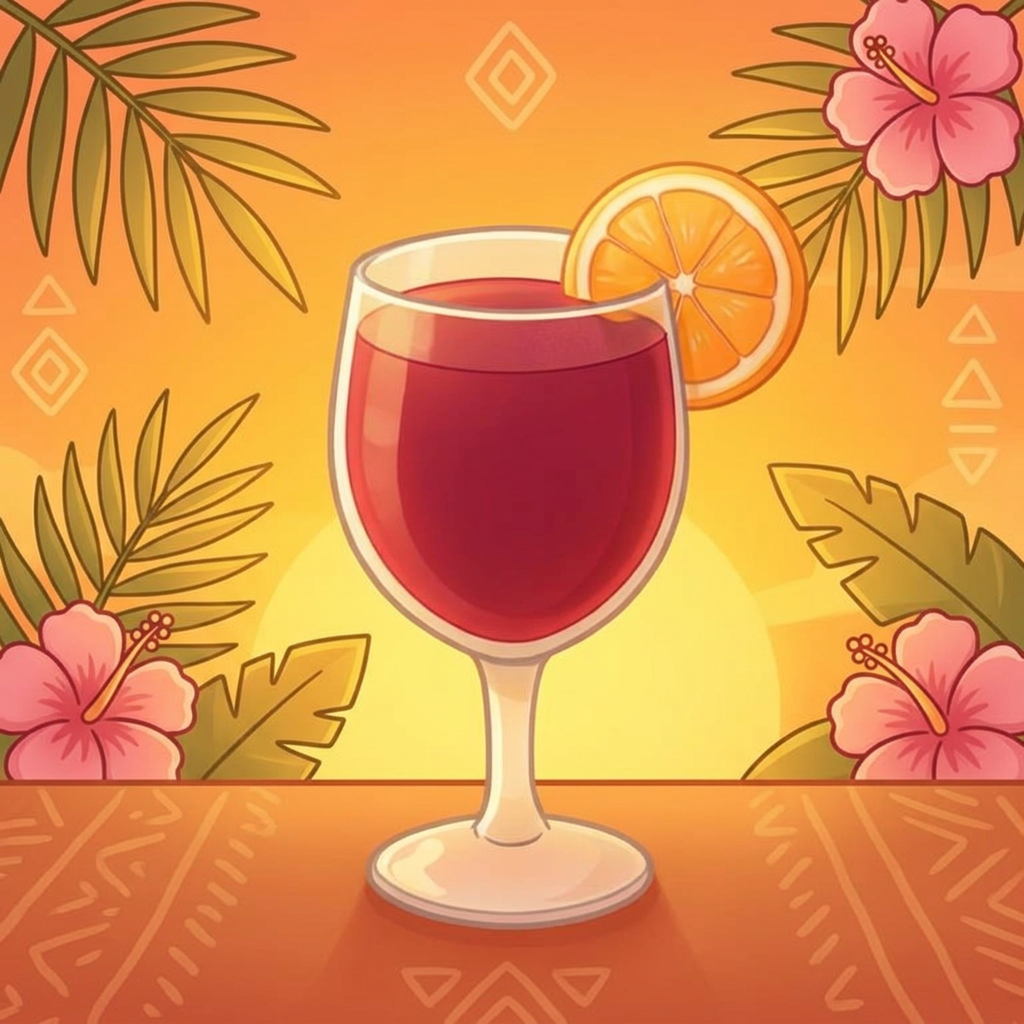Citrus Beet Boost juice in a glass